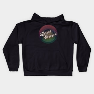 retro vintage circle Lynyrd Skynyrd Kids Hoodie